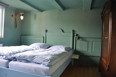 Grünes Schlafzimmer, Ferienhaus Emma, Keinern